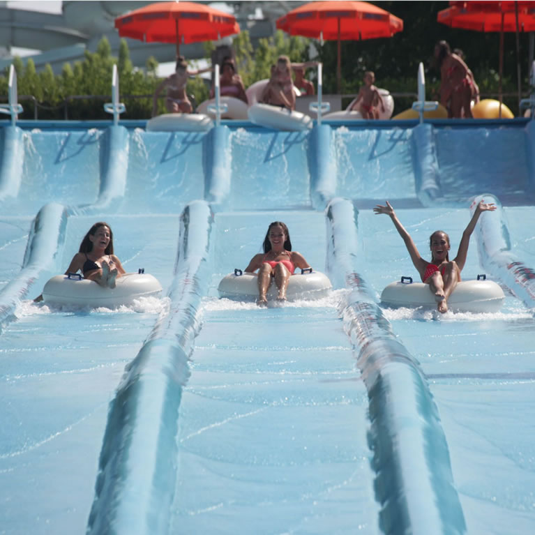 Il parco acquatico di Riccione