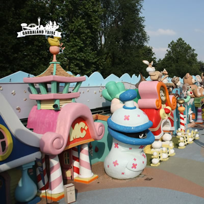 L'area tematica per bambini Fantasy Kingdom a Gardaland