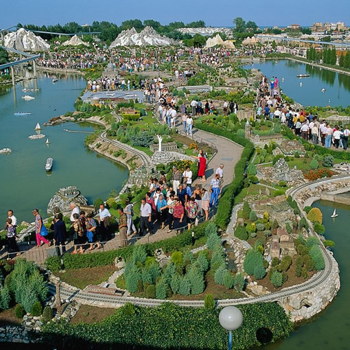 Il parco tematico dell'Italia in miniatura